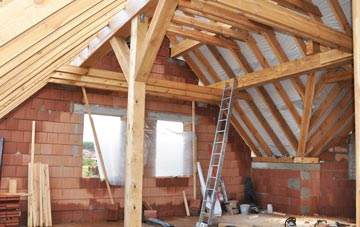 Stalmine Moss Side attic trusses